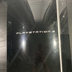 PlayStation 3 PS3 Fat CECHL01 Console Only Tested & Working W/power Cord