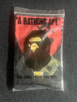 Bape Black And Red Tee Size S