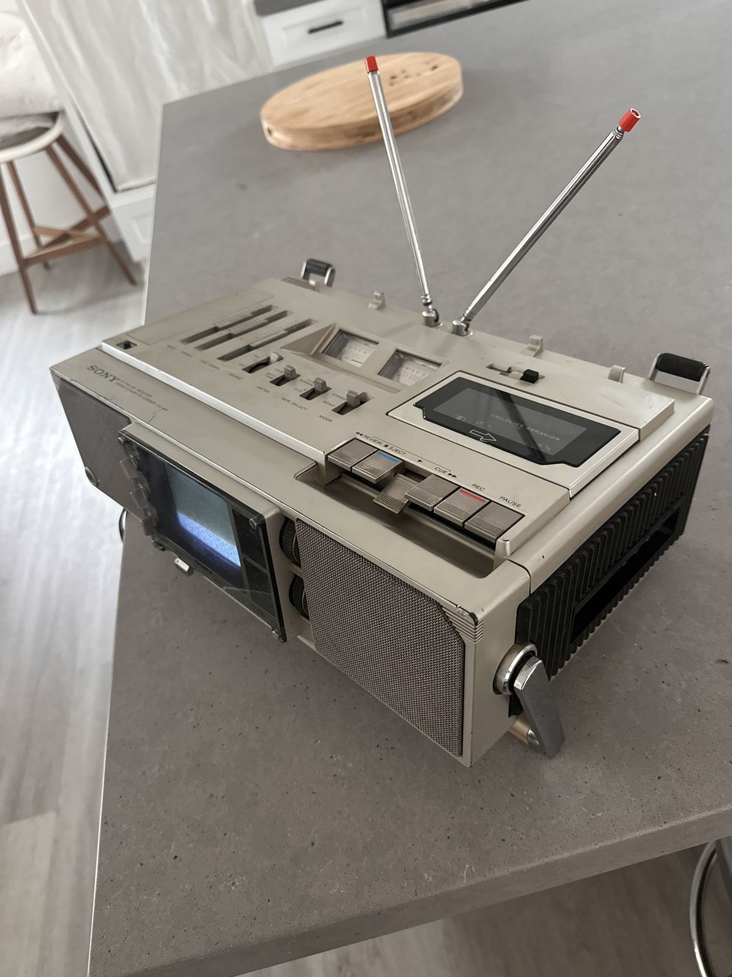 1979 Sony FX-414 Stereo, TV, Cassette Combo Vintage *Good condition*