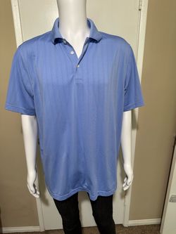 Walter Hagen Mens Baby Blue Golf Shirt Size XL