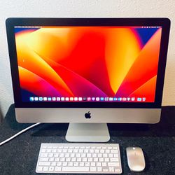 Apple iMac Slim 4K Retina 21.5” 2019 A2116 16GB 1TB Core i3 3.6GHz With Keyboard & Mouse Grade B
