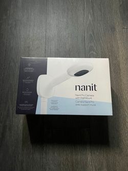 Nanit pro camera with wall mount