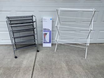 Shoe rack portable closet and drying rack