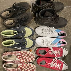 Men’s shoes sizes vary 11-12