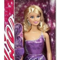 fitted lace wedding dress Barbie Glitz Doll, Violet  Flitit