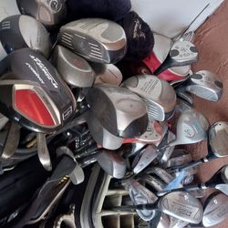 Bunch of random Golf clubs
