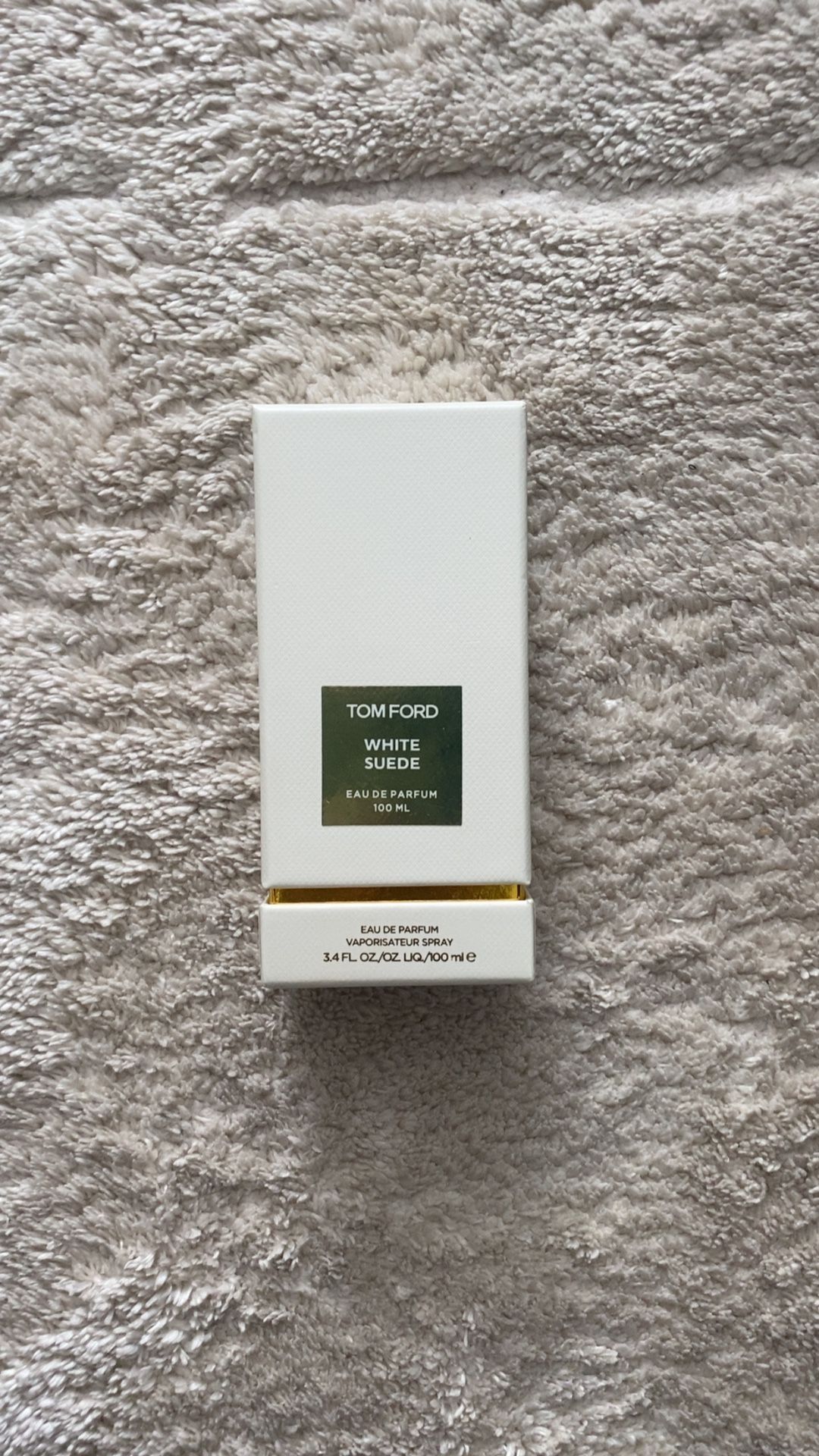 *BRAND NEW* Tom Ford White Suede 3.4 OZ