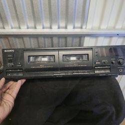 Sony Tape Deck! 