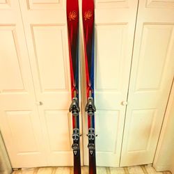 K2 Black Magic Skis With Salomon 850 Bindings
