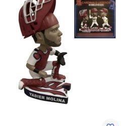 Yadier Molina & Adam Wainwright bobblehead puzzle piece - St. Louis Cardinals - SGA