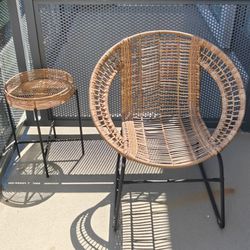 Patio Set - 2 Chairs and A Side Table