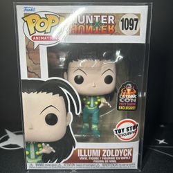 Funko Pop Hunter X Hunter Illumi Zoldyck For Sale 