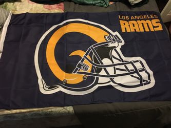Los Angeles Rams flag banner