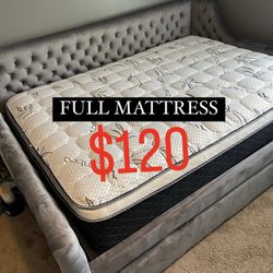 New Full Mattress Only $120