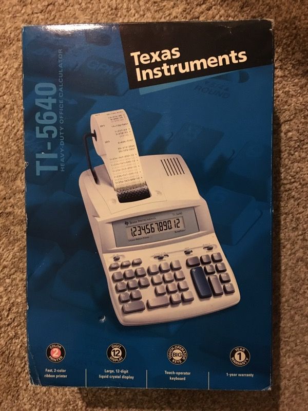 Texas Instruments Calculator