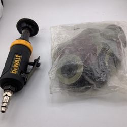 DEWALT 1/4" Pneumatic Straight Die Grinder with Sanding Discs – Tested