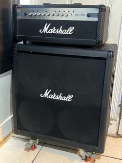 Marshall amp cab and head