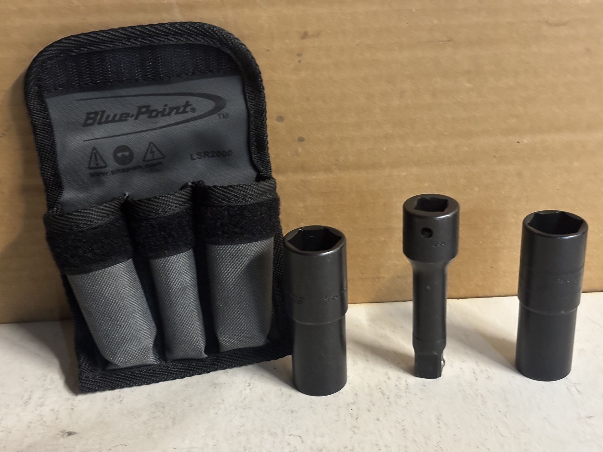 Snap-on Tools 3 pc 1/2" Square Drive Thin Wall Wheel Flip Socket Set (Blue-Point®)