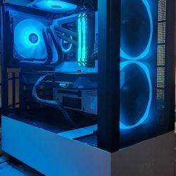 9060XT 16GB|R7 5800X|32 GB DDR4| 1 TB M.2 SSD| Liquid Cooled Gaming PC 1440p