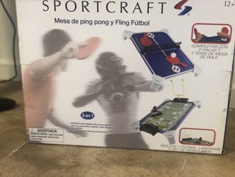 Sport crafts ping pong and fling football indoor activity for boys
