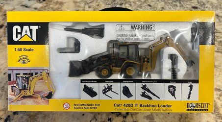 Die Cast Backhoe Loader