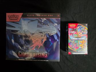 Pokémon Chaos rising ETB-Mega Evolution chaos rising