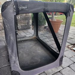 No Door Soft Shell Portable Dog House Porch Patio Or $45 For Wood Dog House