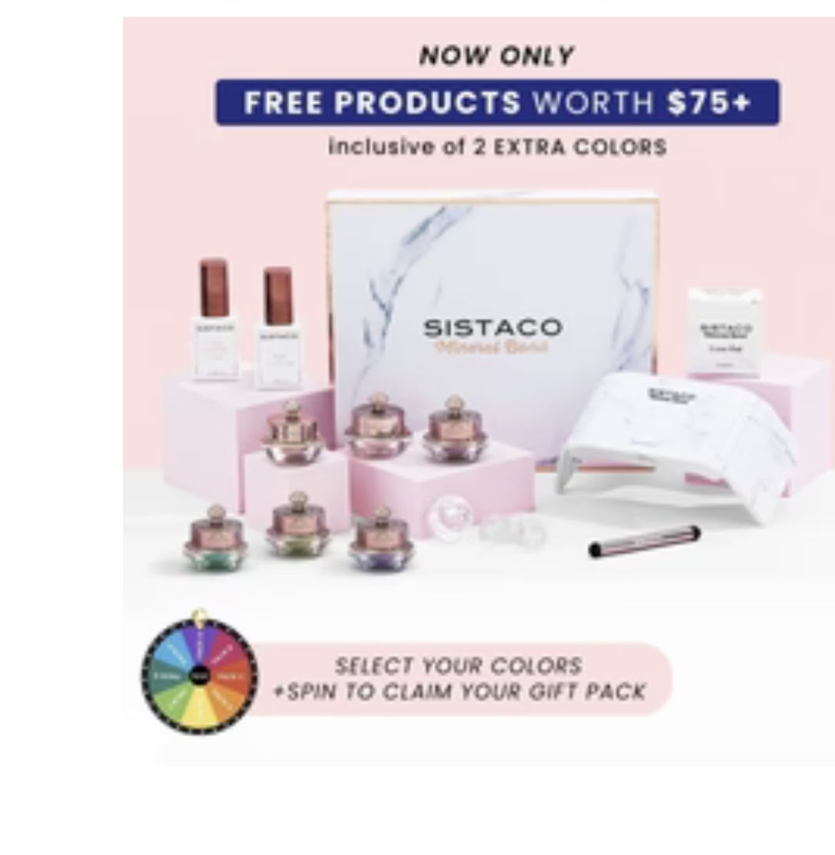 Sistaco Nail Kit $60