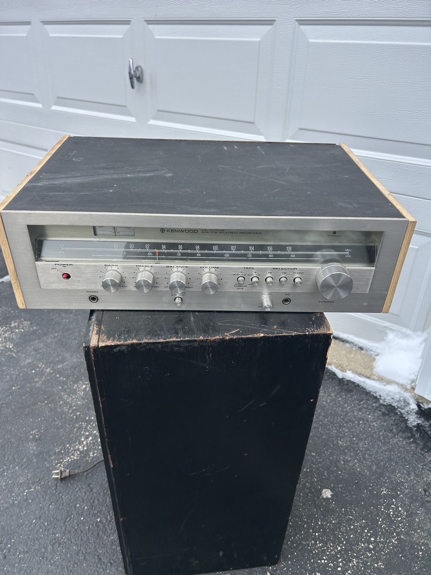 Kenwood KS-4000R AM/FM Stereo Receiver