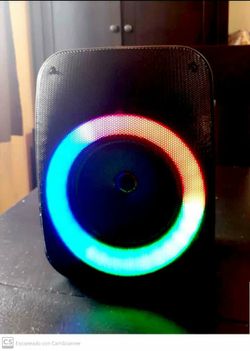 Speaker bluetooth karaoke inalámbrico súper bass profundo