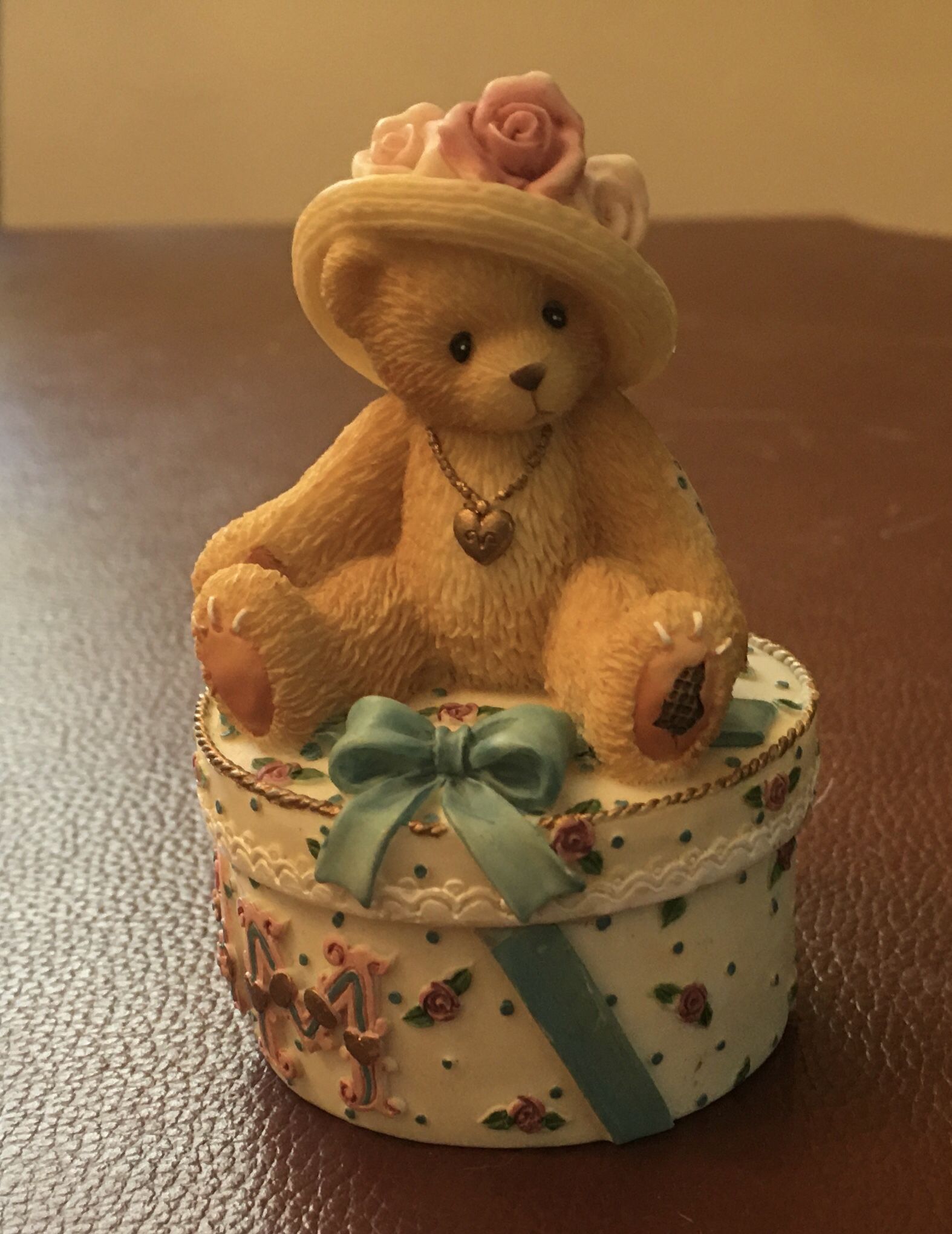 Cherished teddy trinket box