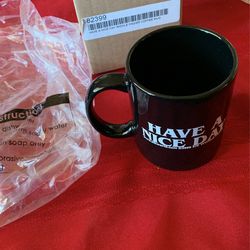 Have A Nice day Middle Finger Coffee Mug! New!