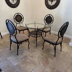 Dining Set Table And 4 Chairs