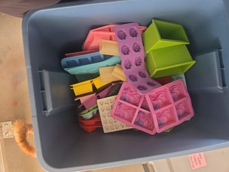 Soap MOLDS, Silicone Molds, Column Molds, Soap Dough Punches