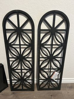 Black Wood Arches