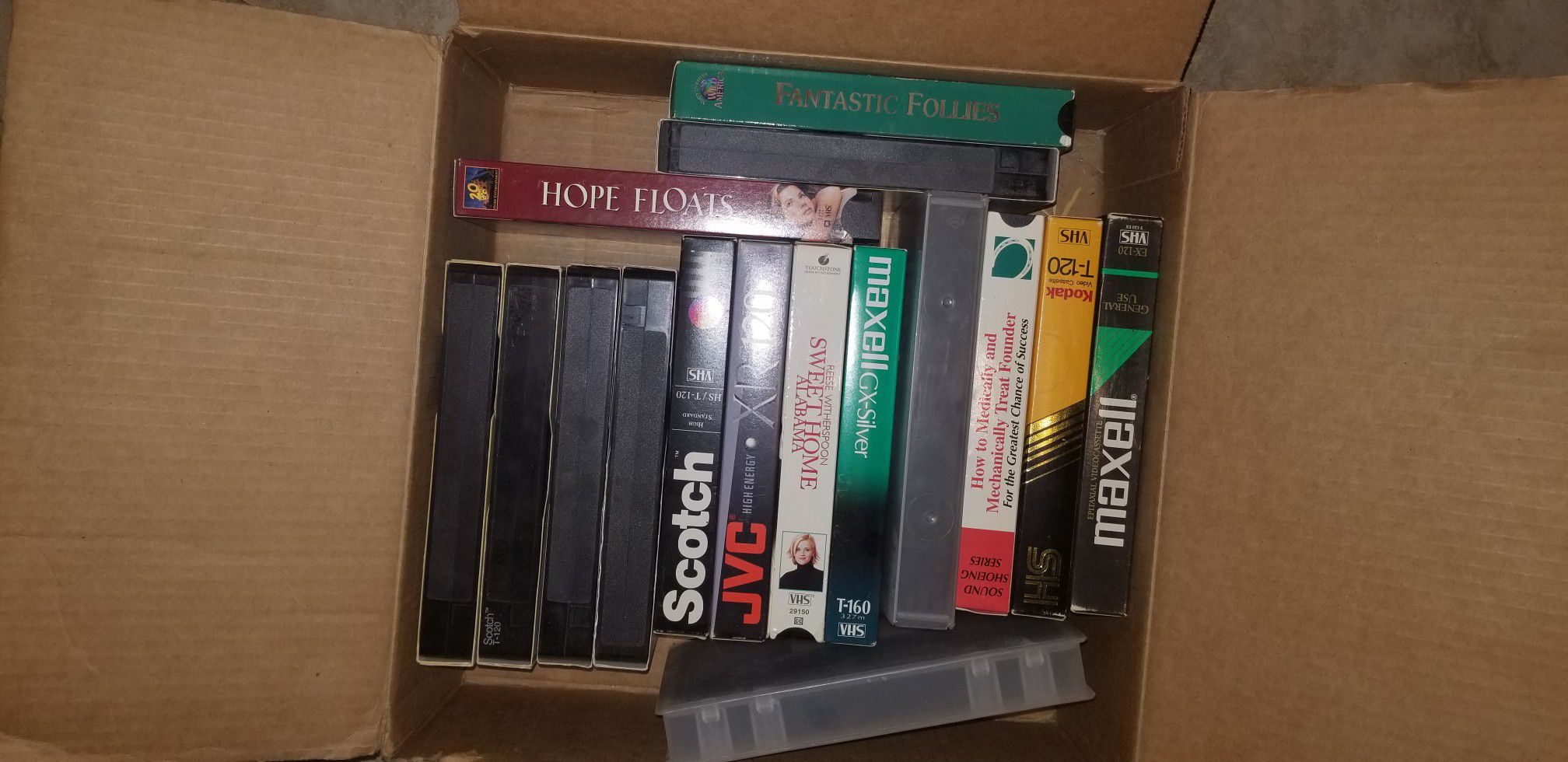 VHS tapes