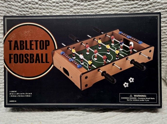 Tabletop Foosball-unopened box
