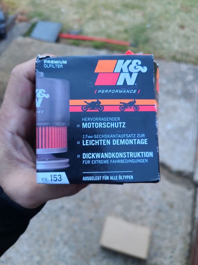 K&N Premium Oil Filter