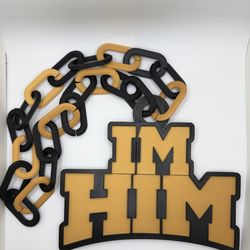 IM Him/ Necklaces/ Hype Necklace/ Kids/ 3d Prints