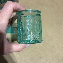 Turquoise Votive Candles