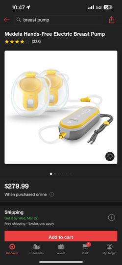 Breast Pump ( Hands Free )