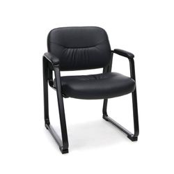 NEW Leather Executive Side Chair
