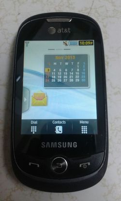 At&t Samsung keyboard slider