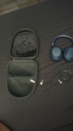 Sony WH-1000XM5 Premium Noise Cancelling Wireless Headphones, Midnight Blue