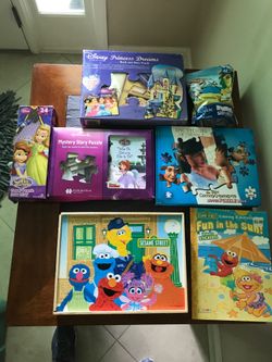 Kids puzzle lot