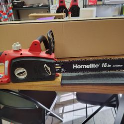 Home lite 16in electric chainsaw