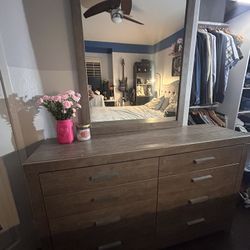 Ashely’s Dresser With Mirror