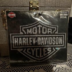 Harley Davidson Bling Decal