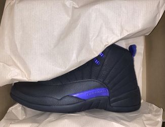 Jordan 12 concord purple black sz 6 - 13