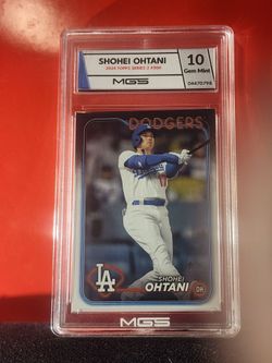 Shohei Ohtani 2024 Topps #500 Baseball Series 2 Dodgers MGS 10 GEM MT